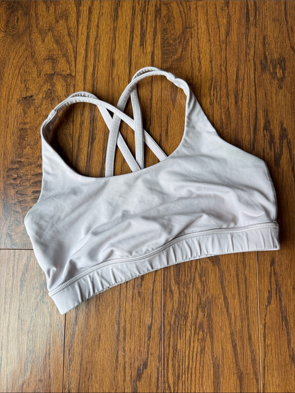 Women’s Strappy Sports Bralette - pale pink